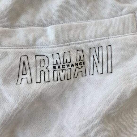 Armani Exchange Jersey Cotton Drawstring Sweat Shorts Size XL - Picture 4 of 9
